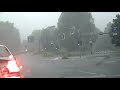 unwetter in bochum 20.06.2013 blitzeinschlag ins auto