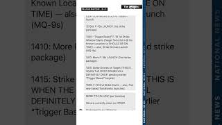 THE SIGNAL CHAT: Editor who received leaked Signal chats releases complete attack plan text chain