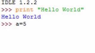 Python Lesson 1: Hello World and Basic Variables