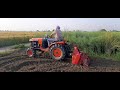 kubota 24 hp 4x4 at 3.5 feet rotavator