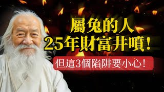 生肖屬兔的人，2025年是你的財富井噴年！但這3個陷阱要小心！