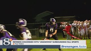 Local referees concerned with 'unknowns' surrounding fall high school sports
