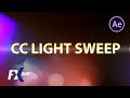THE GLEAMING FLASH OF A STEEL REFLECTION WITH CC LIGHT SWEEP IN ADOBE AFTER EFFECTS 2025