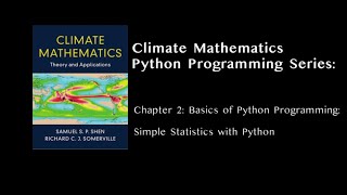 Chapter 2: Simple Statistics with Python