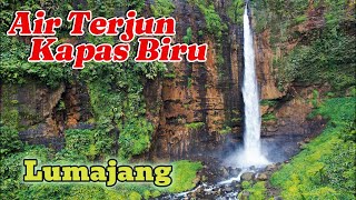 Air Terjun Kapas Biru Lumajang, sumber mata air dari Puncak Gunung Semeru