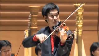 Richard Lin | Brahms Violin Concerto |  3rd Mvt | Sendai International Violin Competition | 2013