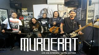 MURDERAT Live And Interview // INVASI DISTORSI