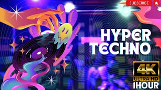 HyperTechno Sound 4K VIDEO (ULTRA HD) - Hifi Upbeat,Techno, EDM \u0026 Hard Techno, High Energy vol.31