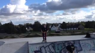 Skelager skatepark med rasmus