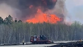 First Fire Of Fire Season 2023  WildWood Alberta (Edson Area Fire Number WCU-001) 7,058 hectares