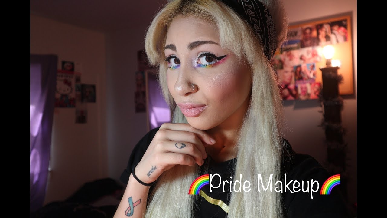 Full Face Pride Makeup Youtube