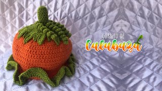 Gorro de calabaza a crochet / how to crochet a pumpkin hat 🎃.