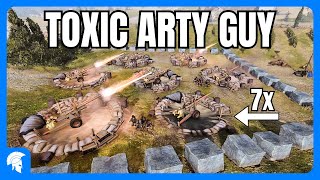 The Toxic Arty Guy... - 4vs4 - Afrikakorps - Company of Heroes 3