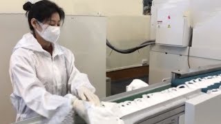 Positive Vibes | China's first high-speed mask production line: 500,000 per day