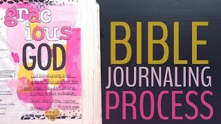 Bible Journaling: Gracious God