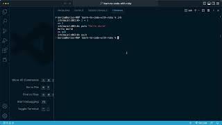 Learn to Code with Ruby V2 - 01 - Introduction & Installation - 19 - Interactive Ruby Environment