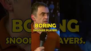 Rude or Funny? Ronnie O'Sullivan HATES BORING Snooker Players 😎 \