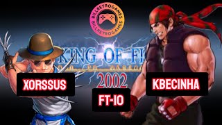 XORSSUS VS KBECINHA kof 2002 (FT-10) arcade games #kof2002 #kof98 #gaming