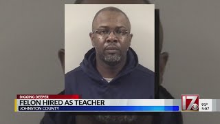 Former Johnston County teacher facing charges for lying about arrest record, degree