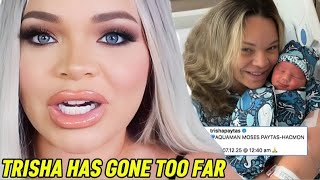 Trisha Paytas CLAPPS BACK after ‘WEIRD’ Baby name BACKLASH | It’s getting WORSE
