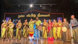 Orlando Kalai kuzhu parai performance, Florida ,America ( USA) - Sakthi Ravanan - Parai Artist