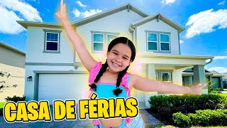 TOUR PELA CASA DE FÉRIAS EM ORLANDO!!