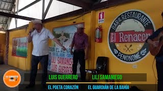 Luis Guerrero, Lili Samaniego. Torrente Gallino. Fiesta en Penonomé, Restaurante El Renacer. 2023.