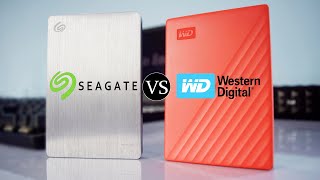 Seagate vs Western Digital External Hard Disk Drive