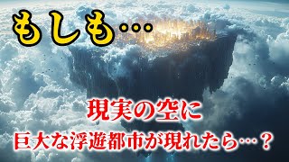 【もしも】現実の空に巨大な浮遊都市が現れたら…？【SFサスペンスミステリー】