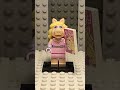 Miss Piggy from the Muppets! #lego #animation #stopmotion #muppets #shorts