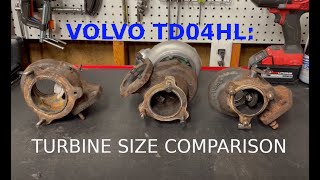 Volvo TD04HL Turbine Comparison