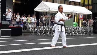 2018新宿エイサー祭り沖縄空手3