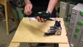 How To Change the Bit on a Festool Domino DF 500 Q