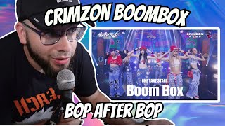 Reacting to 緋紅魅影CRIMZON Boom Box NEXTGIRLZ Performance! Crimzon reaction #crimzon