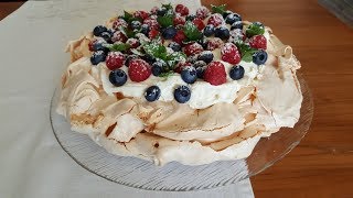 Tort Pavlova  (Taart   Pavlova  )