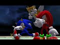 team sonic vs. egg emperor sonic heroes no damage yearofshadow fearlessshadow sonicmovie3