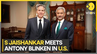 Indian EAM S Jaishankar meets US Secretary of State Antony Blinken, hold talk amid India-Canada row