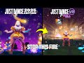 JUST DANCE COMPARISON - STOP THIS FIRE | CONSOLE vs JD VR