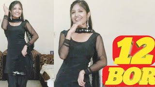 12 Bor Bandook song dance cover by Simran Singh | Ruchika jangid | Haryanvi song