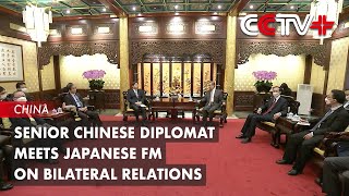 Senior Chinese Diplomat Meets Japanese FM on Bilateral Relations