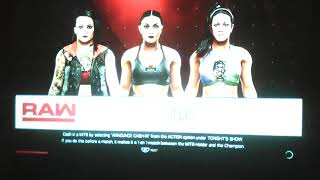 Wwe2k19 universe ruby riott vs bayley vs Sonya deville TLC match