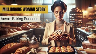 Millionaire Woman Story | Anna's Baking Success #millionairewomen