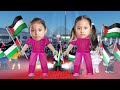 ALUNA DAN AMANDA MAIN ROBLOX MALAH NYASAR KE PALESTINA - ROBLOX INDONESIA