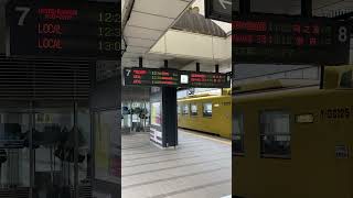 JR大分駅 7・8番のりば 珍しい豊後森行き