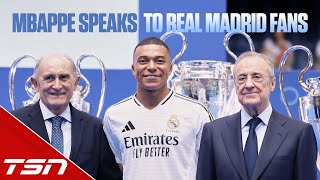 Mbappe makes his first full speech as a Real Madrid player