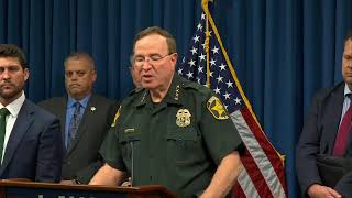 LIVE: Florida officials give update on year-long gang racketeering investigation