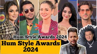 Hum Style Awards 2024 | Hania Amir , Asim Azhar ,Yashma Gill ,Tuba Anwar , Faisal Qureshi |