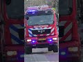 brandweer rijopleiding met spoed door oosterbeek