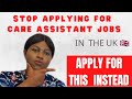 STOP APPLYING FOR HEALTHCARE ASSISTANT JOBS | APPLY FOR THIS INSTEAD