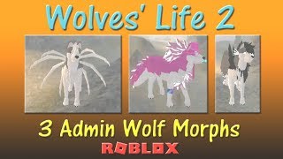 Roblox Wolves Life 3 Friends 27 Hd - 